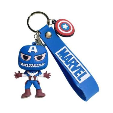 Imagem de Chaveiro Kawaii Homem-Aranha - Figura de Ação para Mochila ou Bolsa In