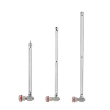 Imagem de Fabricação caseira de cerveja Weldless 11"/16"/20" Sight Gauge High Temp Food Grade Silicone Washers, Quartz tube Homebrew Kettle Keg Sight Gauge Acessórios para vinho(C 20inch)