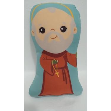Imagem de Naninha Almofada São Padre Pio 25 cm de Altura