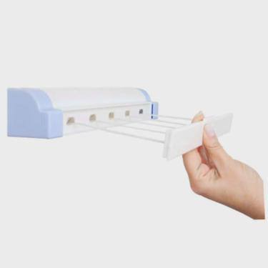 Imagem de Varal Automático 5 Cordas Retrátil 4,1m - Secalux