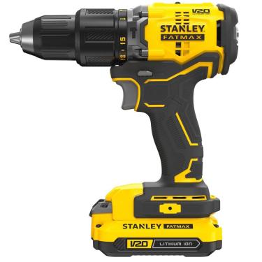 Imagem de Furadeira Parafusadeira de Impacto Stanley SBD715C2K, 20 Volts