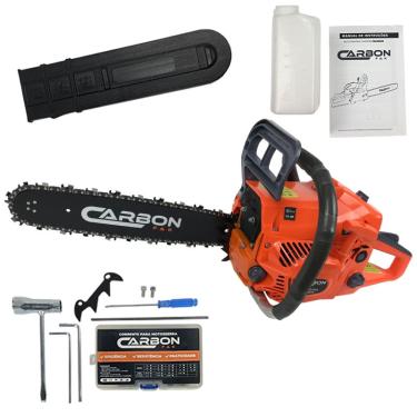 Imagem de Motosserra a Gasolina 2T 58cc Moto Serra Profissional Sabre 16 Carbon Fak