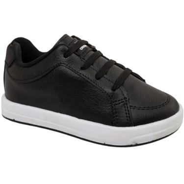 Imagem de Tenis Infantil Masculino Sapatenis Menino Sapato Infantil Branco, Marinho, Preto e Marrom (Preto, BR, Criança de 4 a 8 anos, Numérico, 25)