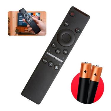 Imagem de Controle Remoto Para Tv Samsung Smart 4k Netflix Prime Globoplay + 2 P