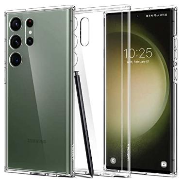 Imagem de Spigen Capa Ultra Hybrid Projectada para Samsung Galaxy S23 Ultra (2023) - Crystal Clear
