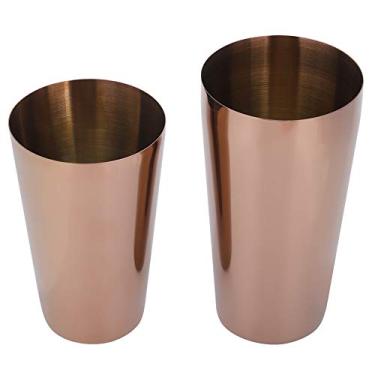 Imagem de Conjunto de Coqueteleira de Aço Inoxidável Akozon 304 - Conjunto de Mistura de Barra de 2 Peças para Bartender - Coqueteleira Profissional para Uso Doméstico e Em Bar