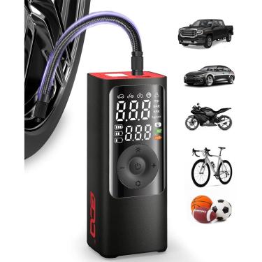 Imagem de Inflador de pneus BDO Compressor de ar portátil 150PSI sem fio