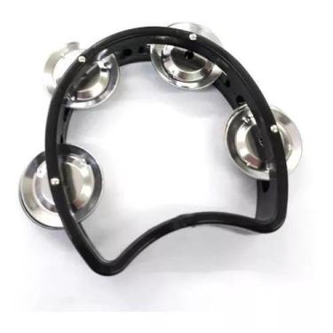 Imagem de Pandeiro Meia Lua Infantil X-Pro, Preto