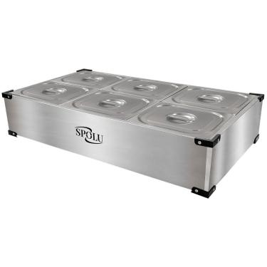 Imagem de Buffet Salada De Bancada Spolu Gelo-x 6 Cubas Frias Spl-527