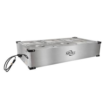 Imagem de Buffet Térmico De Bancada Spolu 6 Cubas 127v Spl-507bc