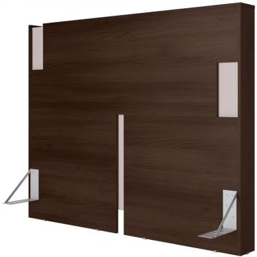 Imagem de Cabeceira Para Cama Box Casal E Queen Bartira Diplomata Café-capuccino