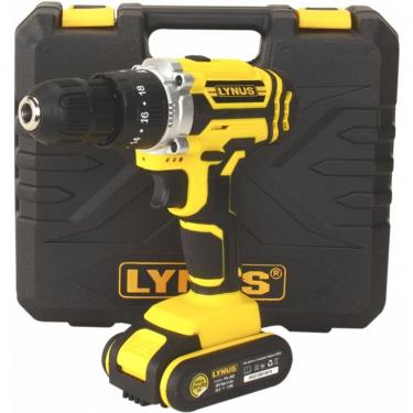 Imagem de Parafusadeira E Furadeira Com Impacto Com Maleta Lynus 20V Bivolt PFL-20CI 127/220