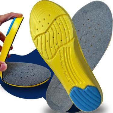 Imagem de Palmilha Respirável Exclusiva Espuma Da Nasa Para Fascite Plantar - Er