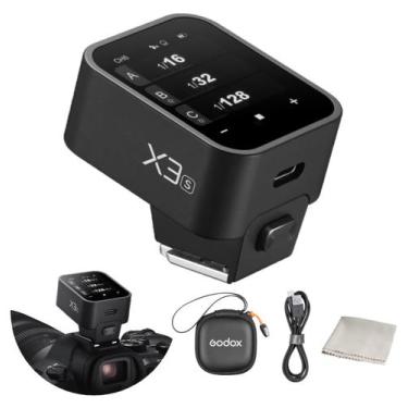 Imagem de Tela sensível ao toque Flash Trigger Godox X3S X3-S TTL para câmera So
