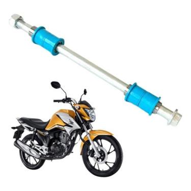 Imagem de Kit quadro elástico dianteira buchas parafuso porca honda titan 150 es