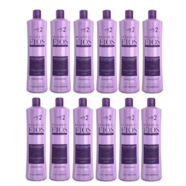 Imagem de Plástica Dos Fios - Ativo Antifrizz 1L Combo 12 - Cadiveu