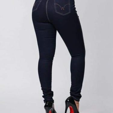 Imagem de Calças jeans feminina com laycra - Pletora