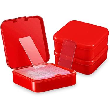 Imagem de LYINCOOY Fita Dupla Face Resistente, 180 Unidades de Fita Adesiva Forte de Montagem, Fita Transparente Sem Rastros, Tiras Removíveis, Nano Fita Adesiva para Itens de Pasta, Uso Doméstico, Carpete(3 Pa