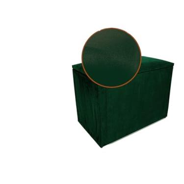 Imagem de Baú Decorativo para Quarto e Closet – Organizador de Sapatos e Penteadeira(Verde)