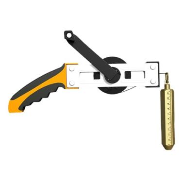 Imagem de Generic Fita métrica para tanques de óleo, fita métrica com sonda, régua de medição com prumo de latão para recipientes de líquidos e navios-tanque, 15 Milhões