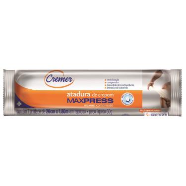 Imagem de Atadura De Crepom Maxpress Cremer 12cm X 1,80m Com 1 Unidade