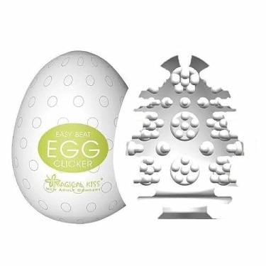Imagem de Masturbador Egg Magical Kiss, Formato Ovo, Textura Kiss