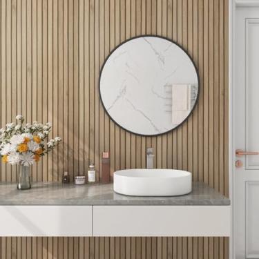 Imagem de HelloWall Papel de parede de ripa de madeira descasque e cole 45 x 203 cm de espessura, papel de parede listrado de madeira marrom, painéis de madeira para parede, papel de contato de grão de madeira