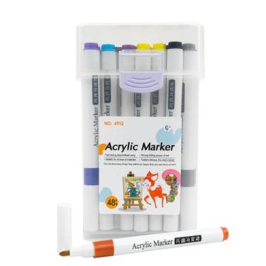 Imagem de Canetinhas de Tinta Premium, Conjuntos de Marcadores Acrílicos para Pi