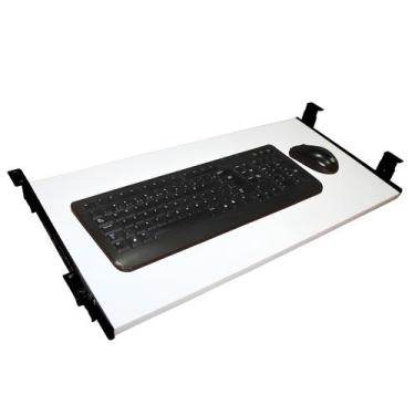 Imagem de Suporte Deslizante Teclado e Mouse Retratil - Bimove, Branco, 60x35