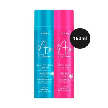 Imagem de Kit Spray Argan + Spray Gloss Eu Amo Charming 150ml