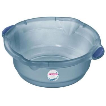 Imagem de Bacia Plastica Para Limpeza e Uso Geral Hydrus 5L Sanremo, Azul