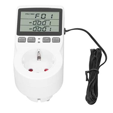 Imagem de Domary LCD Exibir Termostato de Controle Eletrônico de Controle de Temperatura para Aquários Estufas (Plugue UE)