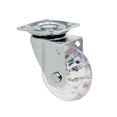 Imagem de Rodízio Gel 50mm Giratório Para Móveis - Proteção Para Pisos - Dtools