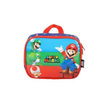 Imagem de Lancheira Térmica Super Mario & Luigi Vermelho - Luxcel