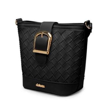 Imagem de Bolsa Feminina Transversal Preto Dakota DK184-0001-Feminino