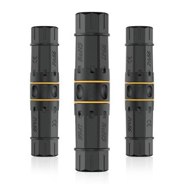 Imagem de Acoplador Ethernet FGB Cat7 impermeável RJ45 fêmea para fêmea
