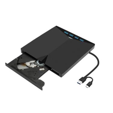 Imagem de LEITOR E GRAVADOR DE DVD EXTERNO USB 3,0 LEITOR DE CARTAO SD E MICRO SD DVD-RW-MU F3 - 17