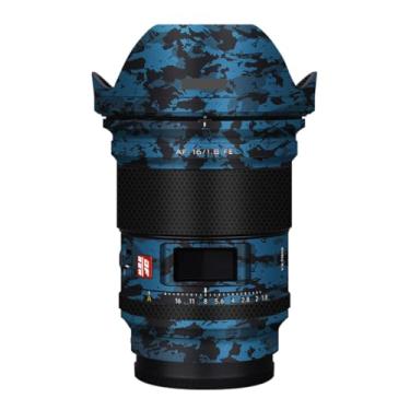Imagem de AF 16 1.8 Anti-Scratch Camera Lens Sticker Coat Wrap Protective Film Skin Cover para Viltrox AF 16 mm F1.8 adequado para Sony Mount (Knight Blue)