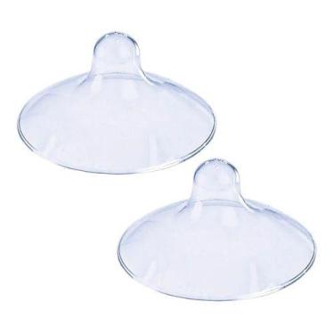 Imagem de Protetor De Mamilo C/2 Unidades 100% Silicone Marca Sonne, Liso/Transp