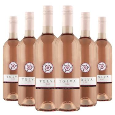 Imagem de Kit 6 Garrafas Vinho Tolva Merlot Rosé - Viña Del Pedregal