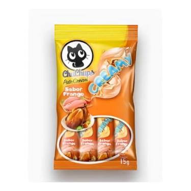 Imagem de Petisco Para Gatos ChuChups Cream Sortido Tubos de 15g Tipo Churu Truly SEM Corantes