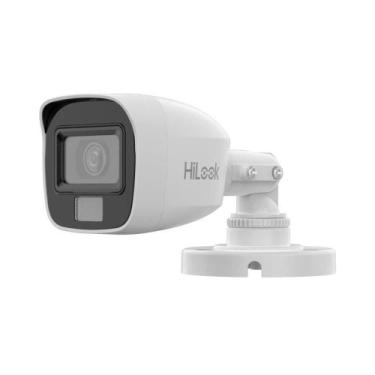 Imagem de Câmera Mini Bullet Hilook THC-B127-LPC, 2MP, Dual Light, Fixed, Mini, 