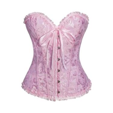 Imagem de Corset Modelador plus Size Para Mulheres, Cintura Redutora, Modeladore