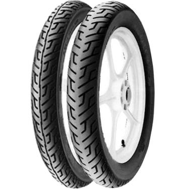 Imagem de Par Pneu Cbx 200 Strada 100/90-18 + 275-18 Mt65 Pirelli
