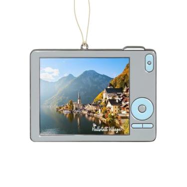 Imagem de Enfeite de Natal da Áustria, enfeite de metal, lembrança de Hallstatt, decorações de árvore de Natal penduradas