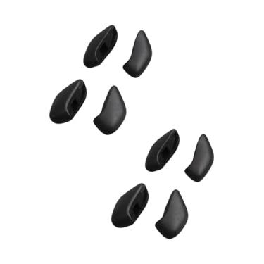 Imagem de Handwith 2 pares de protetores de nariz para óculos de sol de silicone macio para Oakley Flak Jacket/Fast Jacket GG/meia jaqueta 2.0, kit de reposição para óculos de ajuste confortável antiderrapante