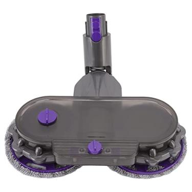 Imagem de Cabeça de aspirador de pó Escova de piso elétrica Ferramenta de fixação de esfregão compatível com V6 V7 V8 V10 V11 Design multifuncional poderoso para ladrilhos Mármore Pisos de