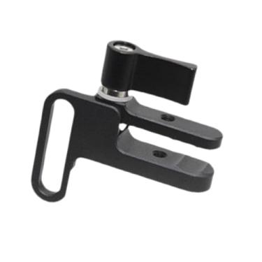 Imagem de Generic Grampo de trava de cabo para montagem em câmera, equipamento fácil de instalar, leve, placa de liberação rápida, substituição para gaiola de câmera