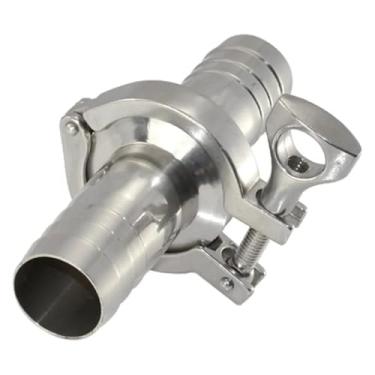 Imagem de Tubo OD12-57 mm Comprimento 1.12.7 cm 5.1 cm 6.3 cm Extremidade da virola de farpa da mangueira + Junta PTFE + Tri Clamp 316 Aço Inoxidável Encaixe Pipe Suit (OD38MM e 3.8 cm)