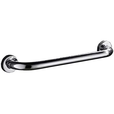 Imagem de LUOFDCLDDD Barra de apoio de segurança, toalheiro de parede de aço inoxidável de segurança - alça de banheira, alças antiderrapantes de aço para trilhos, trilhos de suporte para idosos/vaso sanitário
